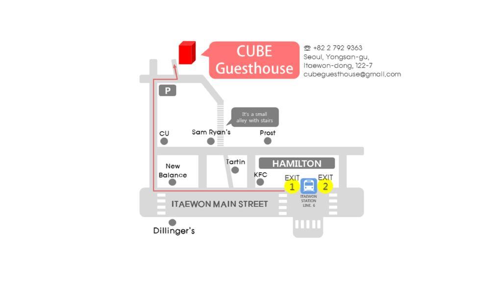 Cube Guesthouse โซล ภายนอก รูปภาพ
